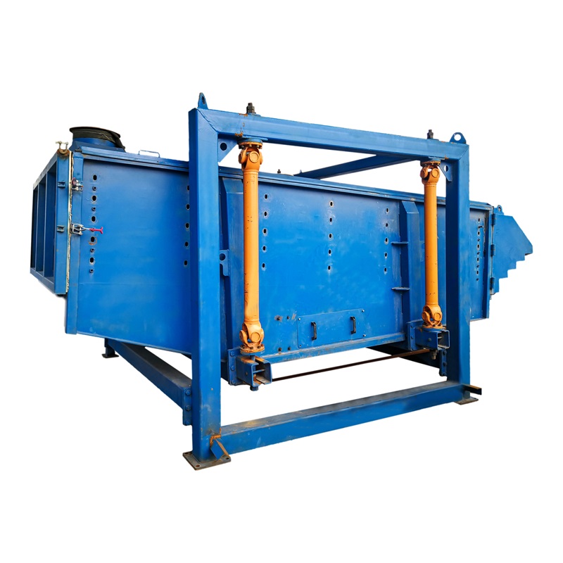 Frac sand vibrating screen