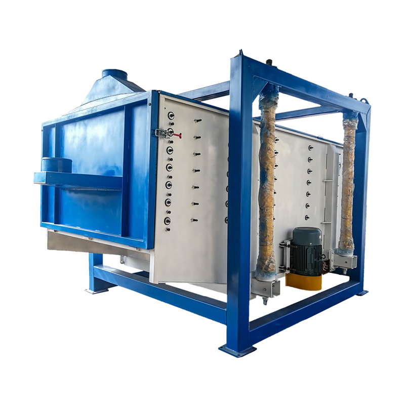 Frac sand vibrating screen