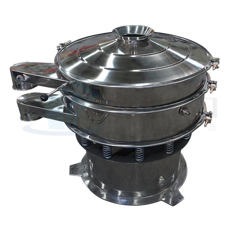 Large capacity rotary screening machine